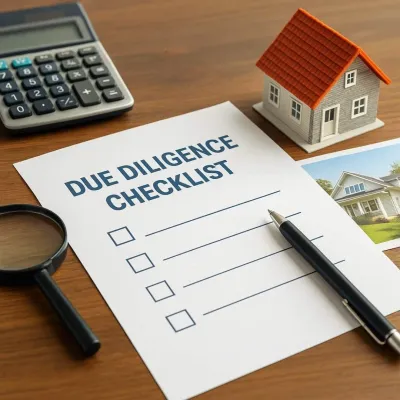 Your Essential Real Estate Due Diligence Checklist